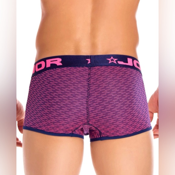 JOR BLUE NEON BOXER BRIEFS - Picture 2 of 3